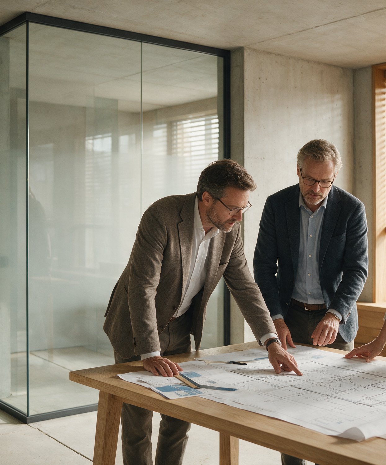 Planung am Objekt — Abstimmung mit Architekten und Planern