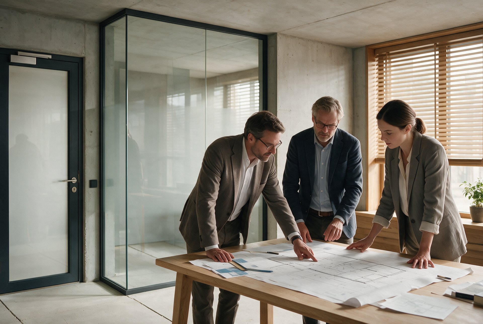 Planung am Objekt — Abstimmung mit dem Bauteam